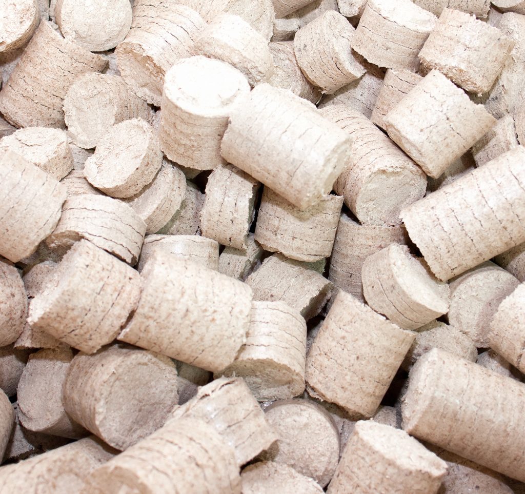 Holzbriketts